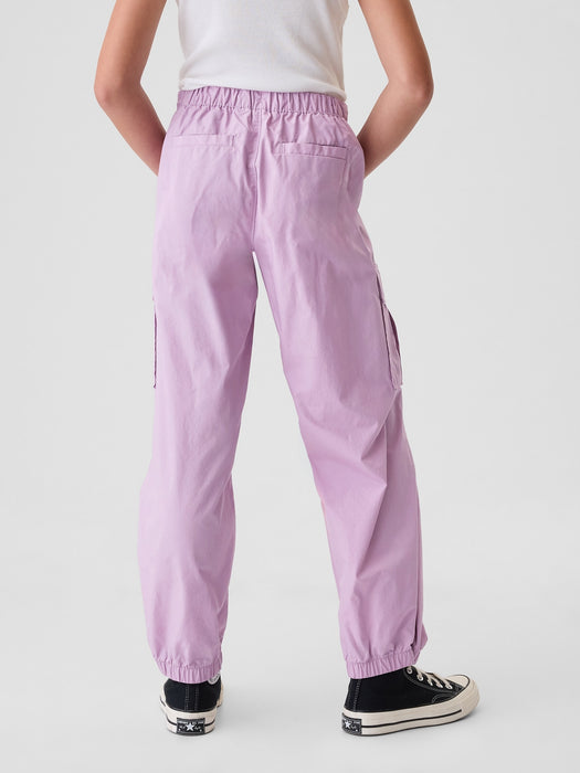 Kids Pull-On Cargo Parachute Pants