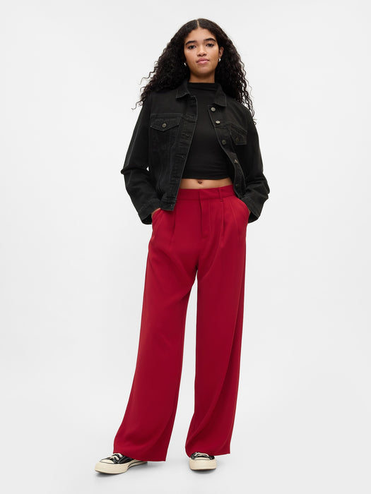 365 High Rise Pleated Trousers