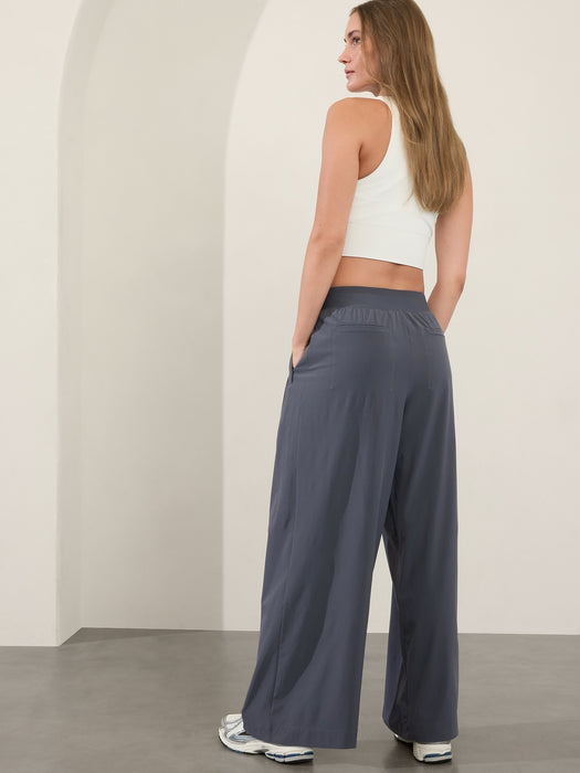 Brooklyn Heights High Rise Pleated Wide Leg Pant