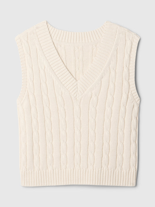 Oversized Sweater Vest