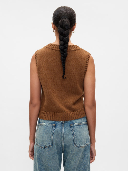 Oversized Sweater Vest