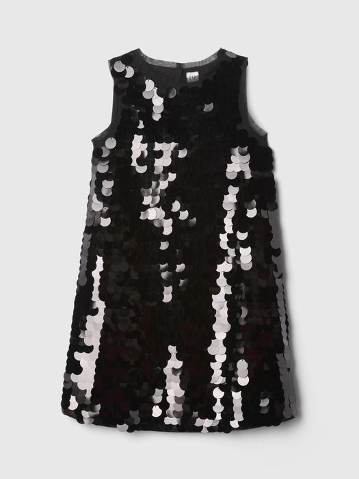 Kids Sequin Shift Dress