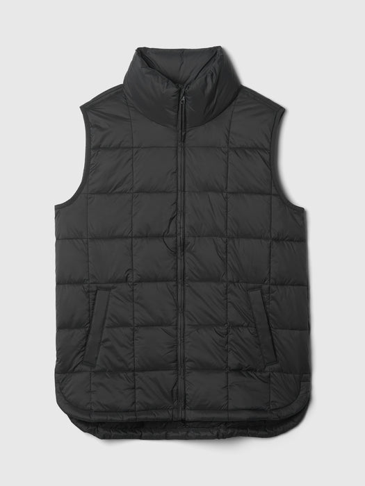 Recycled Lightweight Quilted Puff Vest