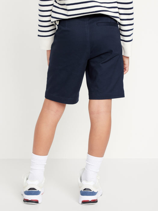 Twill School Uniform Shorts for Boys (At Knee)