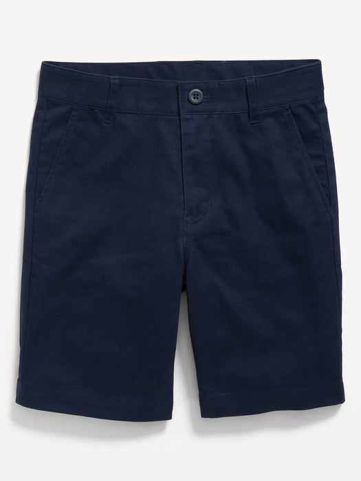 Twill School Uniform Shorts for Boys (At Knee)