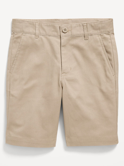 Twill School Uniform Shorts for Boys (At Knee)