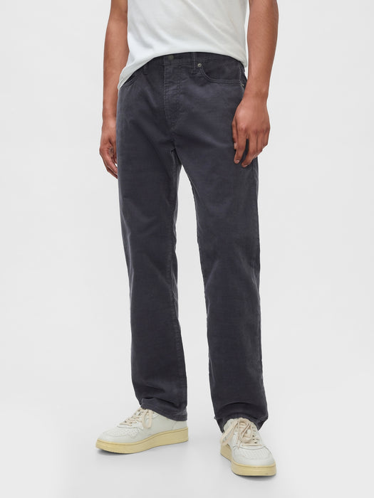 Straight Corduroy Jeans with GapFlex