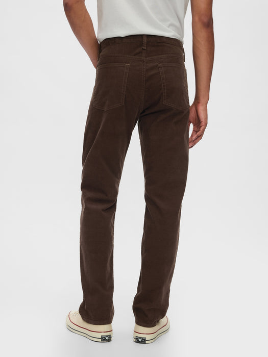 Straight Corduroy Jeans with GapFlex