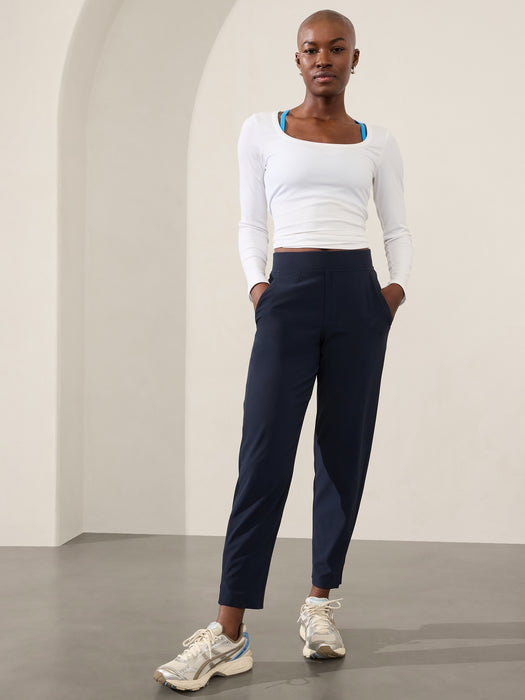 Brooklyn Mid Rise Ankle Pant