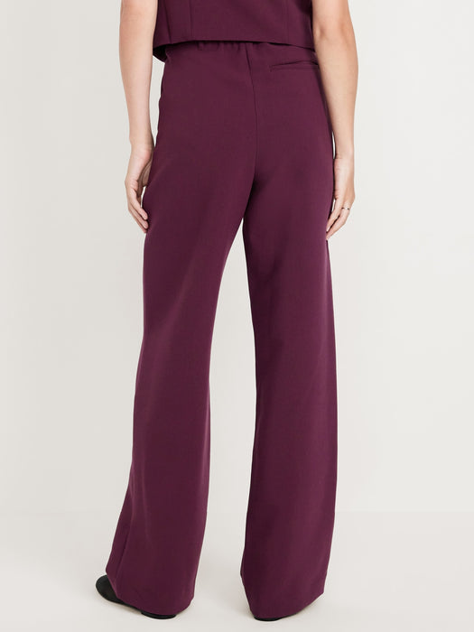 Extra High-Waisted Taylor Wide-Leg Trouser Pants