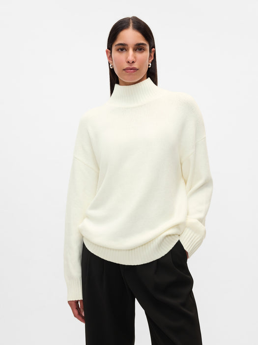 CashSoft Mockneck Sweater