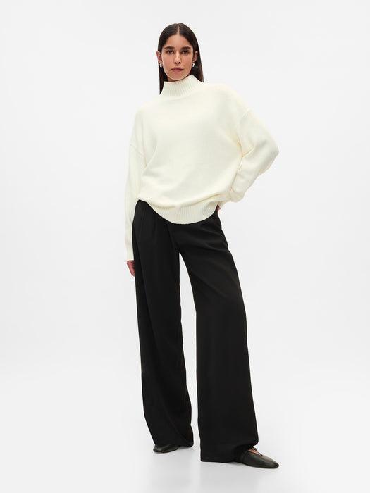 CashSoft Mockneck Sweater