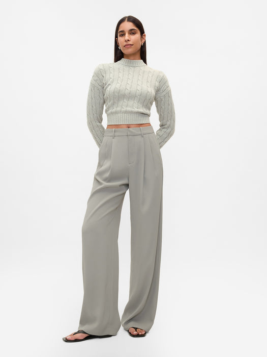 365 High Rise Pleated Trousers