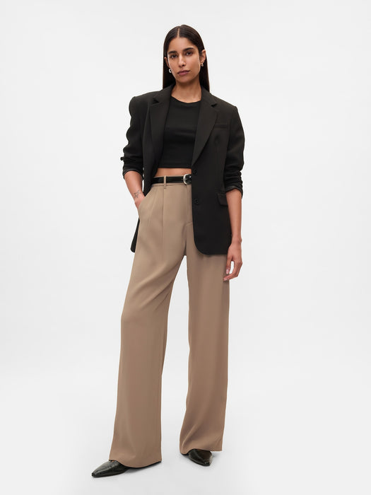 365 High Rise Pleated Trousers