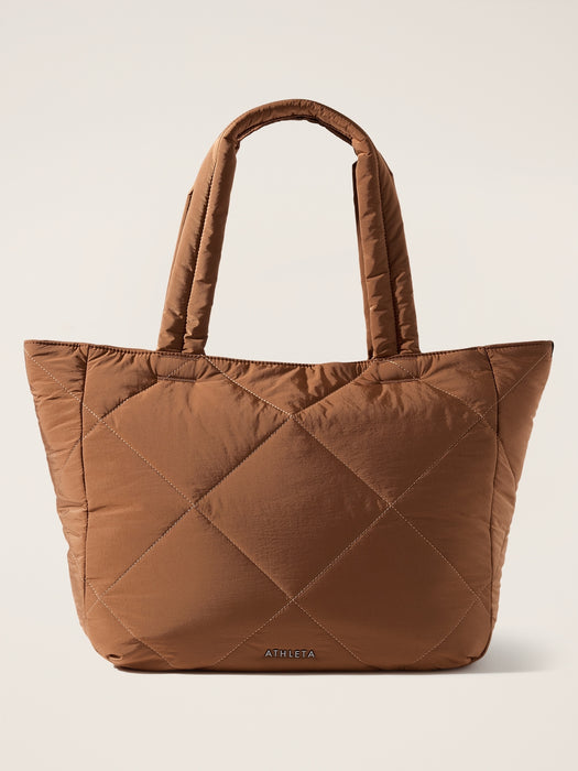 All About Quilted Tote Bag