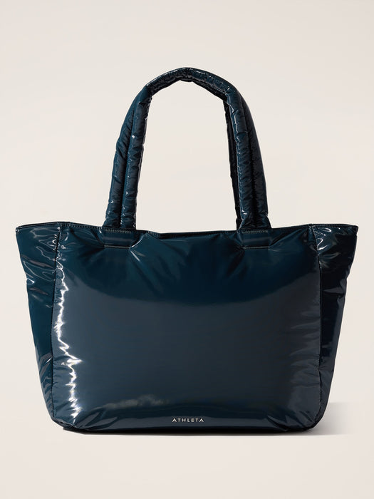 All About Shine Puff Tote Bag