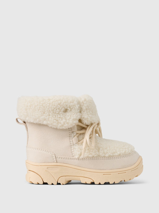 babyGap Cozy Lace-Up Boots