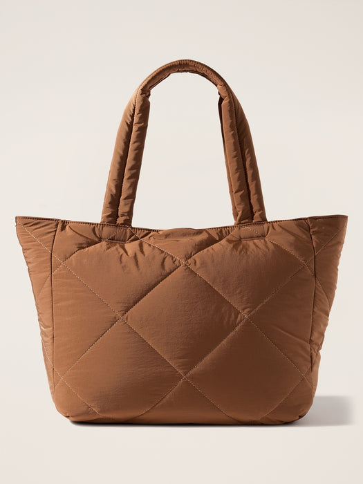 All About Quilted Tote Bag