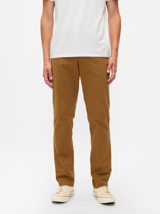 Modern Khakis in Straight Fit with GapFlex