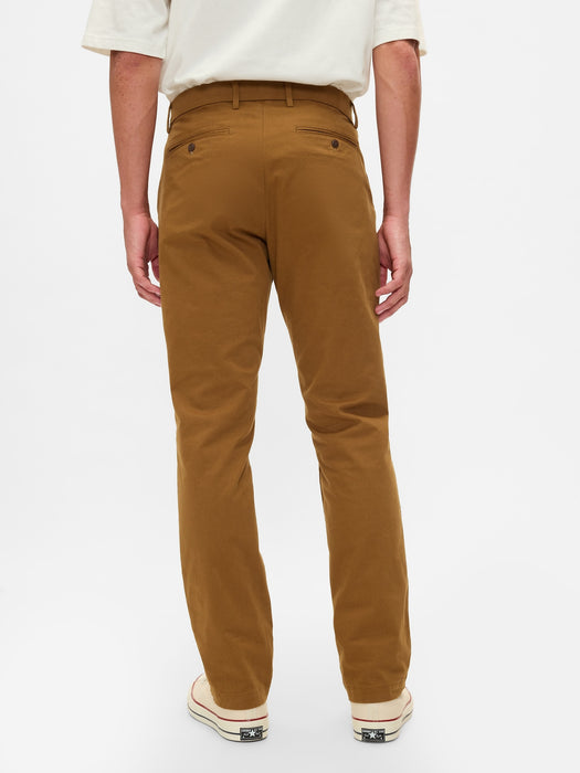 Modern Khakis in Straight Fit with GapFlex