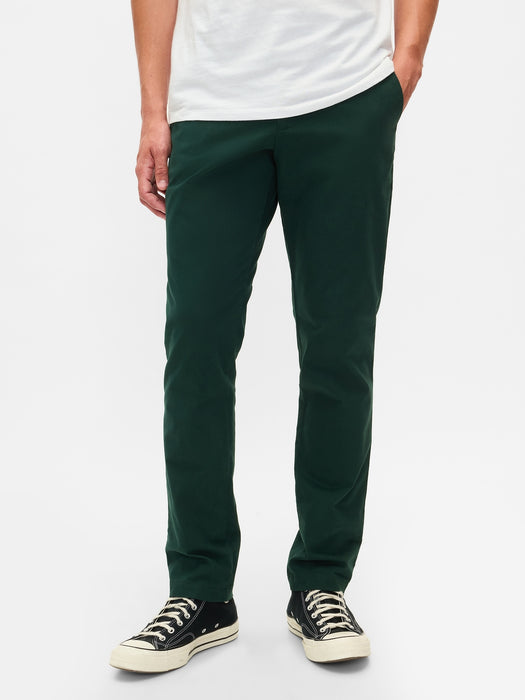 Modern Khakis in Slim Fit with GapFlex