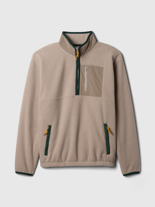 Sherpa Half-Zip Pullover