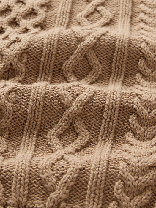 Classic Cable-Knit Sweater