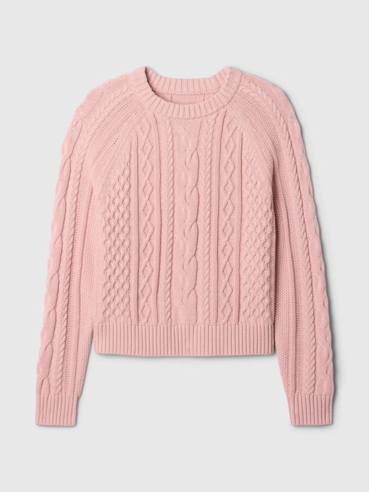 Classic Cable-Knit Sweater