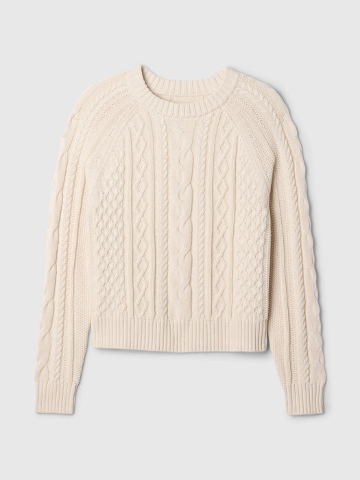 Classic Cable-Knit Sweater