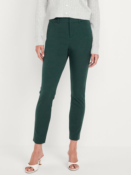 High-Waisted Pixie Skinny Ankle Pants