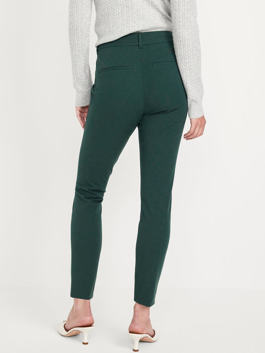 High-Waisted Pixie Skinny Ankle Pants