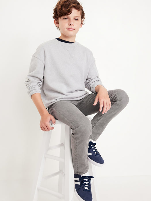 Built-In Flex Black Skinny Jeans For Boys