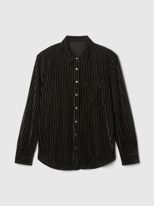 Velvet Relaxed Shirt