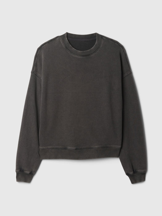 French Terry Wedge-Seam Sweatshirt