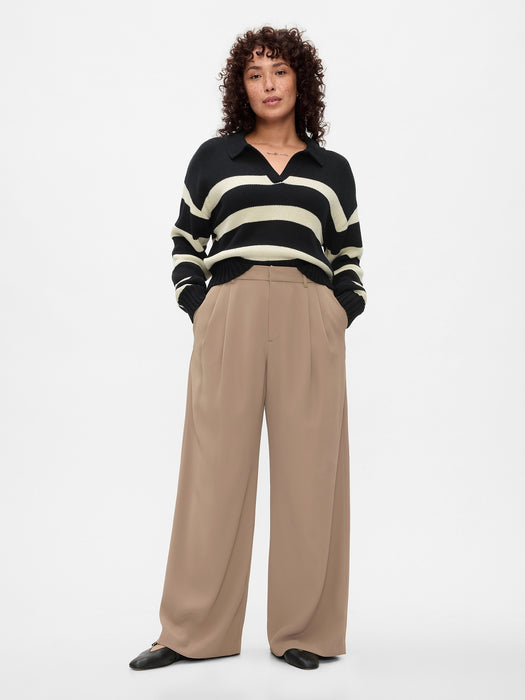 365 High Rise Pleated Trousers