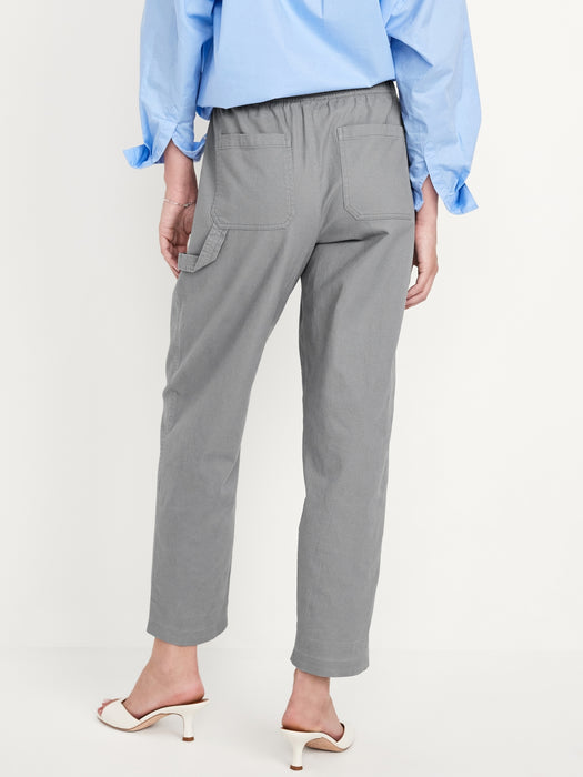 High-Waisted Pulla Utility Pants