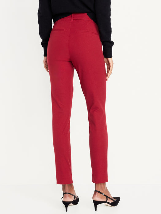 High-Waisted Pixie Skinny Ankle Pants