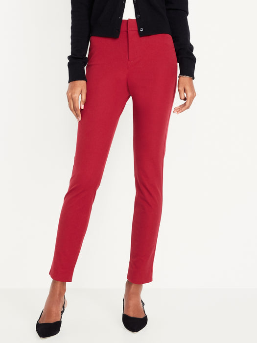 High-Waisted Pixie Skinny Ankle Pants