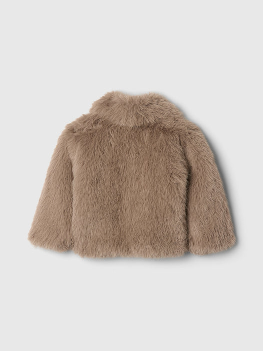 babyGap Recycled Faux Fur Jacket