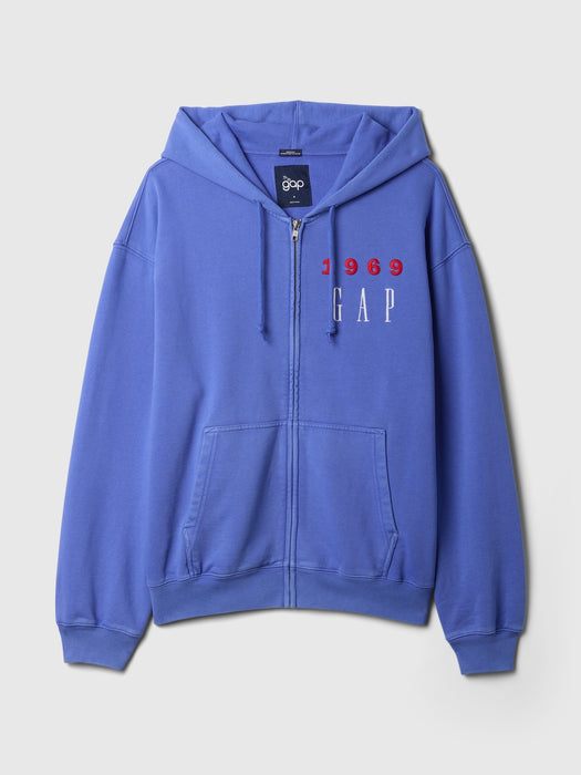 Heavyweight 1969 Logo Full-Zip Hoodie