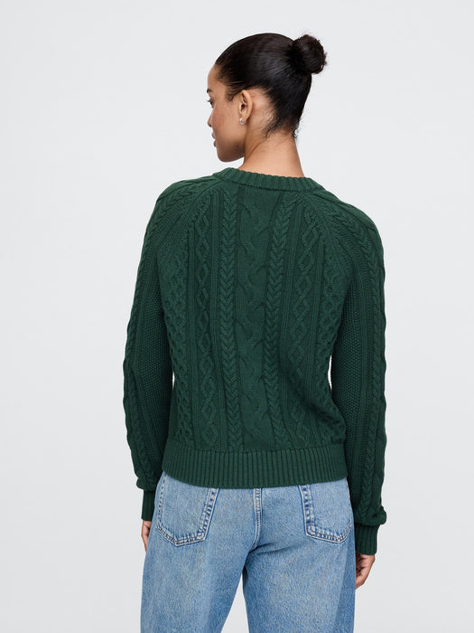 Classic Cable-Knit Sweater