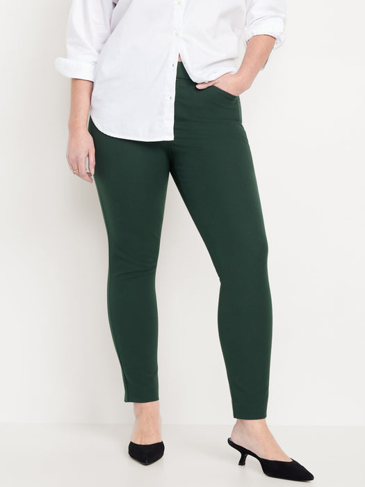 High-Waisted Pixie Skinny Ankle Pants