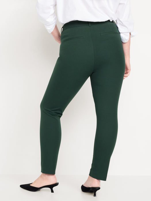 High-Waisted Pixie Skinny Ankle Pants