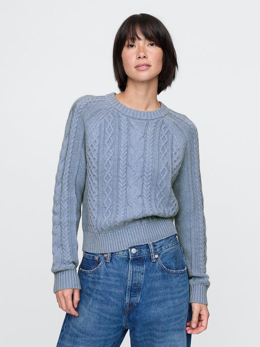 Classic Cable-Knit Sweater