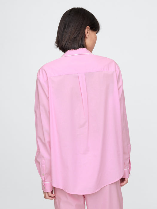 Poplin PJ Shirt