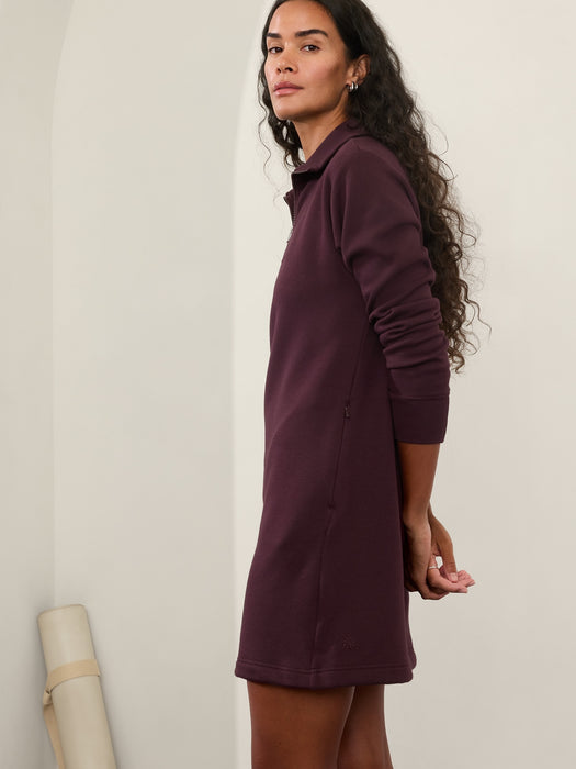 Cozy Karma 1/2 Zip Dress