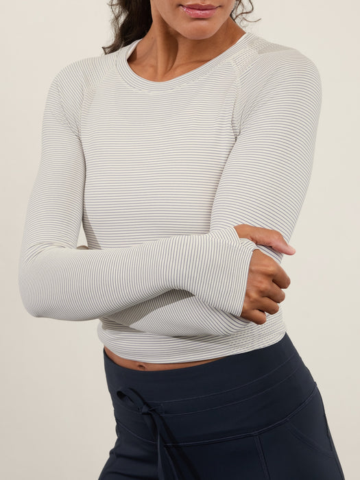 Momentum Seamless Stripe Top