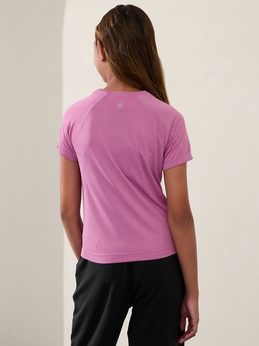 Athleta Girl Power Up Sport Length Tee