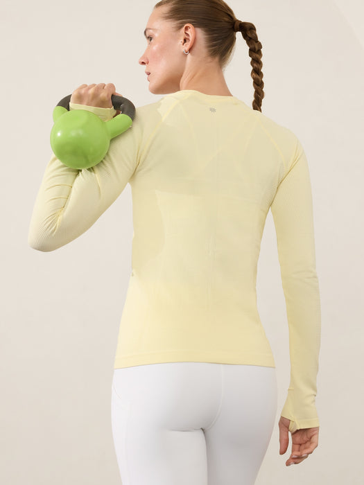 Flurry Seamless Crewneck Top