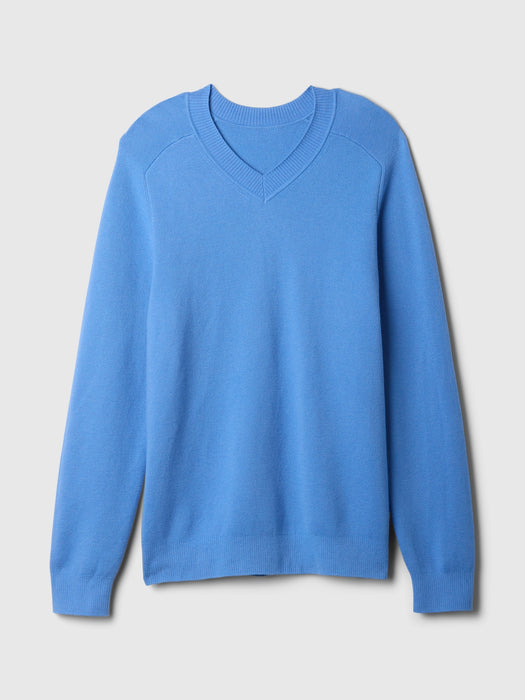 CashSoft V-Neck Sweater